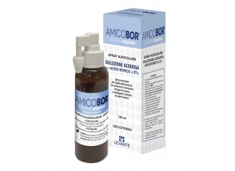 Soluzione acquosa per irrigazione dell'orecchio amicobor 100 ml