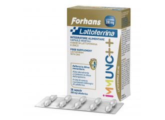Forhans lattoferrina immuno++ 200 mg lattoferrina 30 capsule