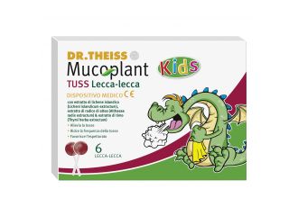 Dr theiss mucoplant tuss lecca lecca 6 pezzi