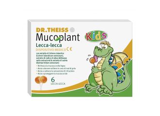Dr theiss mucoplant lecca lecca gola 6 pezzi