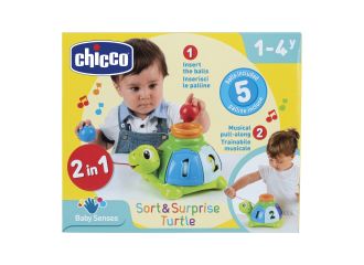 Chicco gioco bs turtle sort&surprise