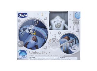 Chicco gioco fd rainbow bed archicco blue