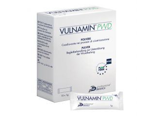 Vulnamin pwd medicazione interattiva in polvere di sodio jaluronato e aminoacidi 10 stick pack
