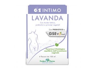 Gse intimo lavanda 4 flaconi da 100 ml
