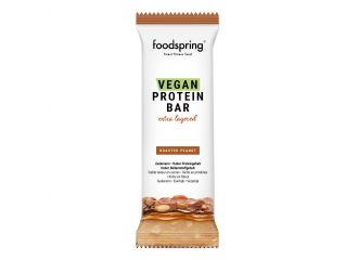 Barretta proteica vegana multistrato arachidi tostati 45 g