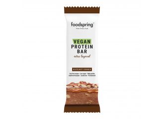 Barretta proteica vegana multistrato nocciola croccante 45 g