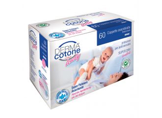 Dermacotone coppetta assorbilatte 60 pezzi