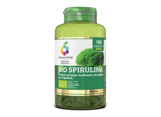 Bio spirulina 180 compresse colours of life
