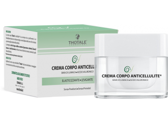 Thotale crema corpo anticellulite bava di lumaca 200 ml