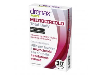 Drenax forte microcircolo total body 30 compresse