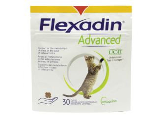 Flexadin advanced gatto tutte le taglie busta da 30 tavolette appetibili masticabili