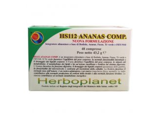Hs112 ananas comp 48 compresse