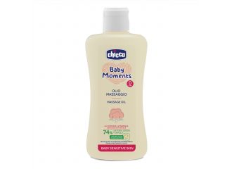Chicco baby moments olio massaggio sensitive 200 ml