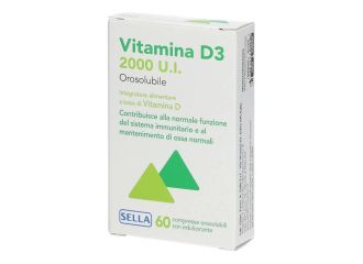 Vitamina d3 2000ui orosolubile 60 compresse