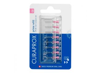 Curaprox cps 08 scovolino prime refill pink 8 pezzi