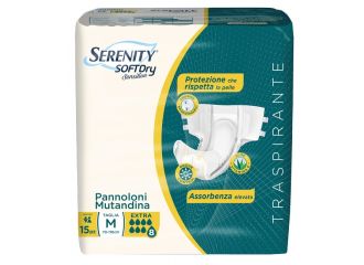 Pannolone mutandina serenity sd sensitive extra m 15 pezzi