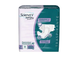 Pannolone mutandina serenity sd sensitive maxi m 15 pezzi