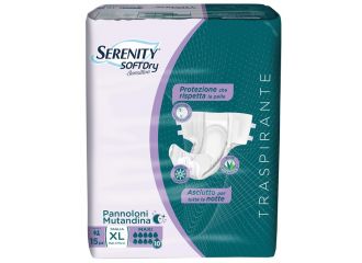 Pannolone mutandina serenity sd sensitive maxi xl 15 pezzi