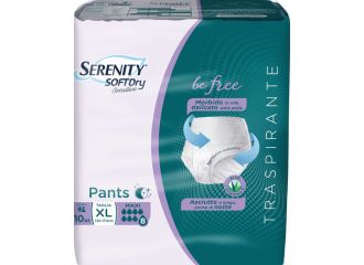 Serenity pants sd sensitive be free maxi xl 10 pezzi
