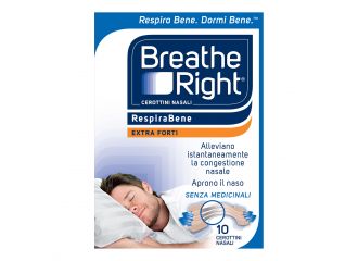 Cerotti nasali breath right extra forte 10 pezzi