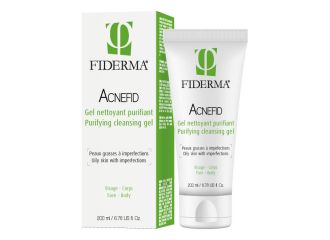 Fiderma acnefid gel detergente purificante 200 ml