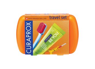 Curaprox travel set orange