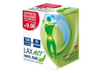 Lax act forte plus 100 compresse