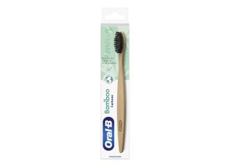 Oralb manuale spazzolino bamboo carbon