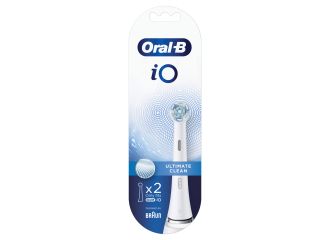 Oralb power refill io ultimate clean white 2 pezzi