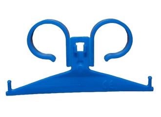 Supporto da letto per sacche raccolta urina in plastica 5 pezzi