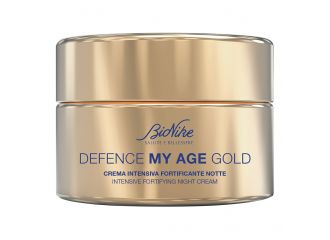 Defence my age gold crema intensiva fortificante notte 50 ml