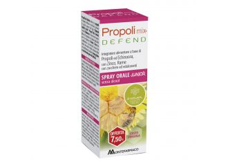 Propoli mix defend spray orale junior analcolico 30 ml gusto fragola