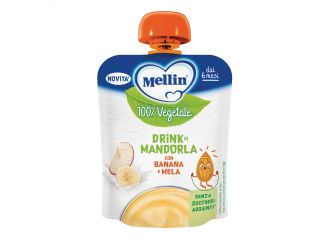Mellin pouch mandorla mela banana 90 g