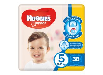 Huggies unistar grande 5 38 pezzi