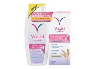 Vagisil duo defense crema intima 2 in 1 30 g + detergente intimo 250 ml omaggio
