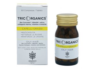 Organics cosmetics tricorganics capelli grassi 60 compresse