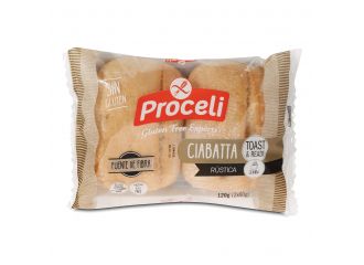 Proceli ciabatta rustica 2 pezzi da 60 g