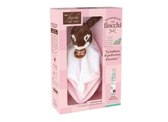 Cofanetto fiocchi di riso avventure doudou rosa