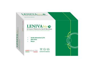 Garze oftalmiche leniva bio 20 pezzi