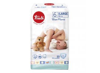 Trudi baby care pants extralarge 15 kg+ 10 pezzi