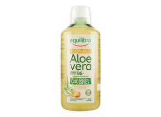 Buon aloe vera 95% con succo di pesca concentrato 1 litro