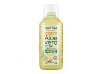 Buon aloe vera 95% con succo di pesca concentrato 500 ml