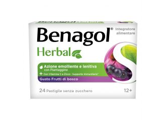 Benagol herbal frutti di bosco 24 pastiglie