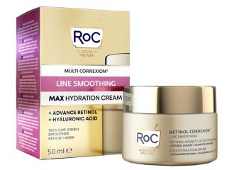 Roc retinol correxion line smoothing crema viso 50 ml