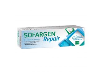 Medicazione sofargen gel acido ialuronico e argento sulfadiazina tubetto 25 g