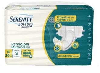 Serenity pannolone mutandina sd sensitive extra taglia l 30 pezzi