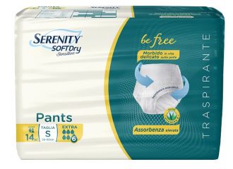 Serenity pants sd sensitive be free extra taglia s 14 pezzi