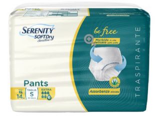Serenity pants sd sensitive be free super taglia s 14 pezzi