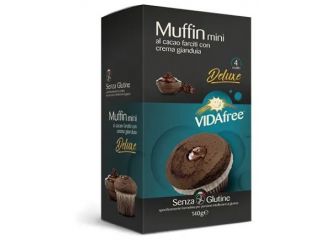 Vidafree minimuffin crema gianduia 140 g