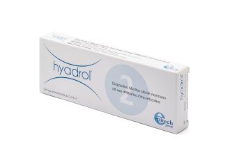 Siringa intra-articolare hyadrol con acido ialuronico 1% e adelmitrol 2% capacita' 2 ml